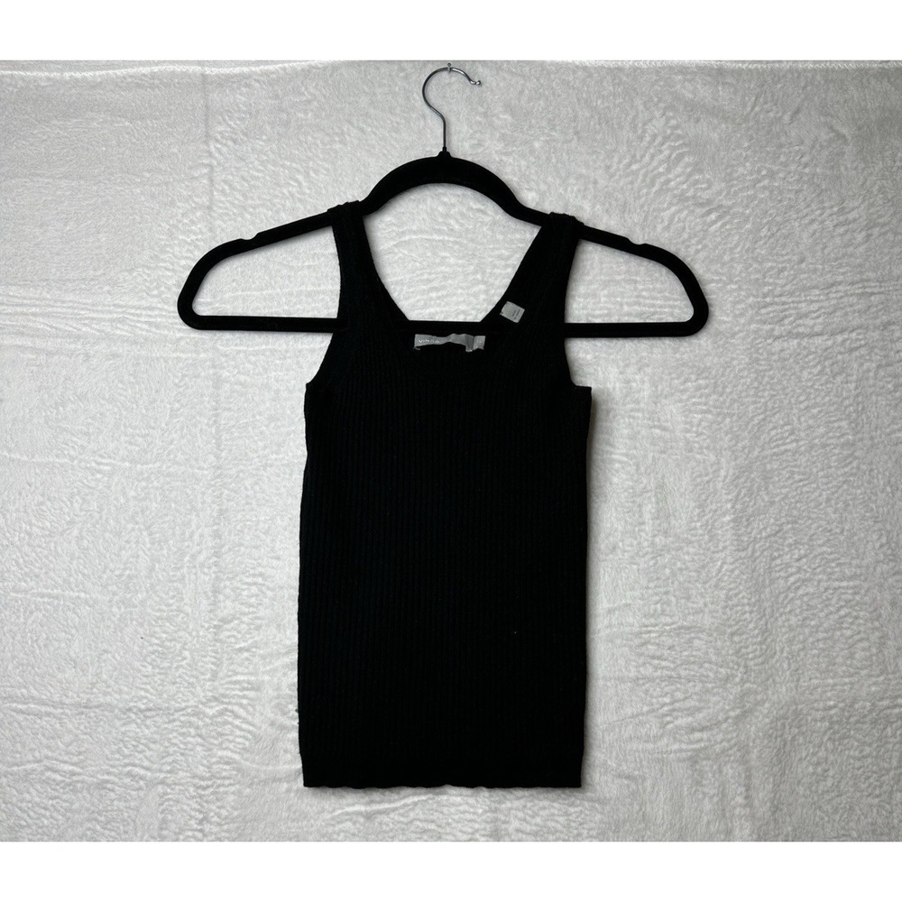 Vince Black Women's Small Wool Blend Sweater Tank Top